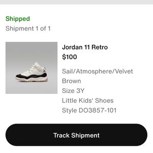 Used Jordan 11 Retro - kids - Size 3Y US - No Box